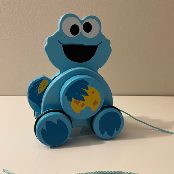 Cookie Monster Infant Pull Toy - Picture 6 of 7